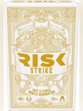 New Sealed Risk Strike Card & Dice Game!!!